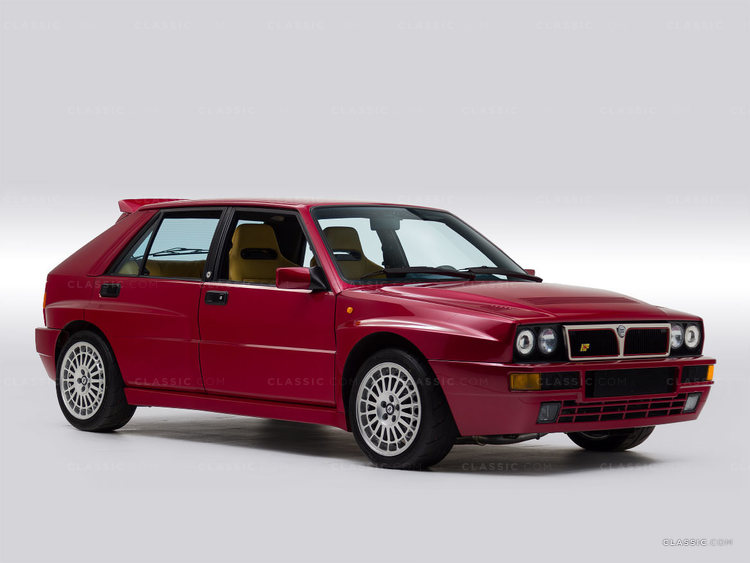 1995 Lancia Delta Integrale HF ZLA831AB000586062 Burgundy